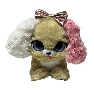 Brown Floppy Eared Motion Walking Barking Dog Plush Toy TESTED